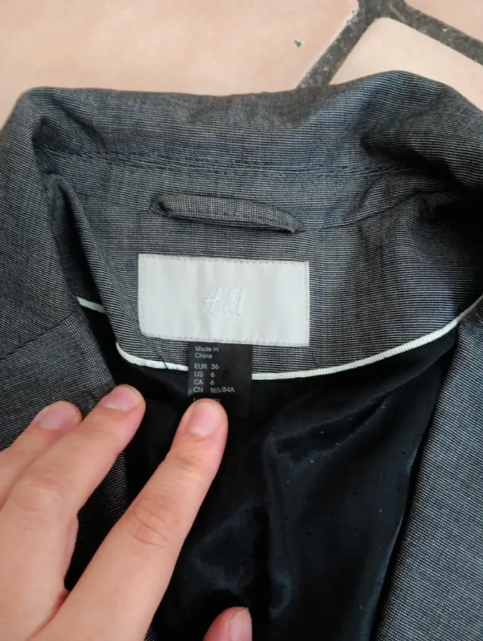 Blazer gris - photo numéro 2
