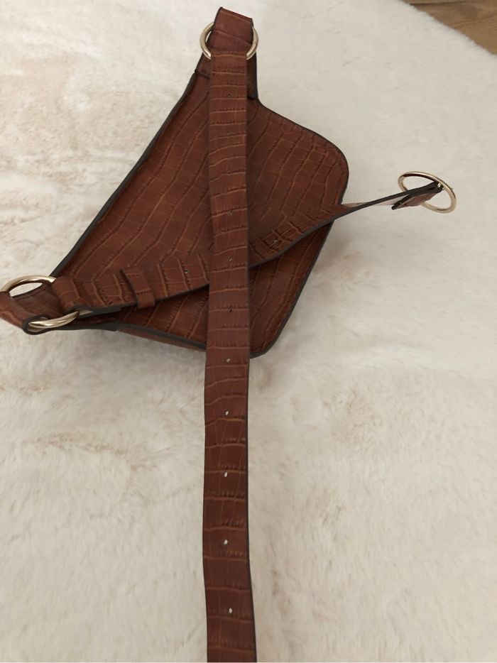 Petit sac banane ceinture marron - photo numéro 6