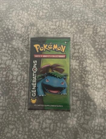 Booster Pokémon génération
