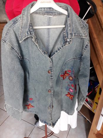 Veste  jean tàille 38