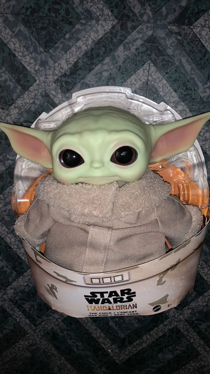 Peluche star wars the mandalorian l’enfant - photo numéro 3