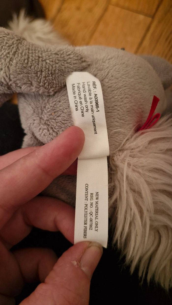 Peluche la louve / le loup Auzou - photo numéro 9