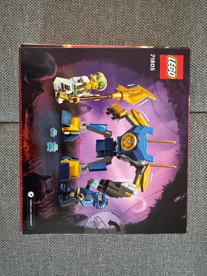 LEGO Ninjago 71805 – Pack de combat du Mech de Jay – 4 minifigs – Neuf scellé - photo numéro 2