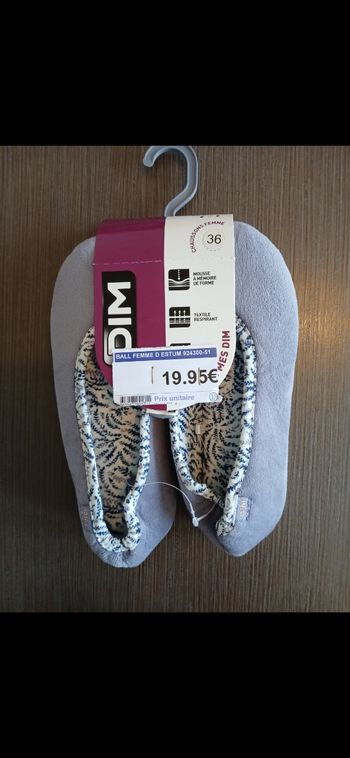 Chaussons femme DIM 36