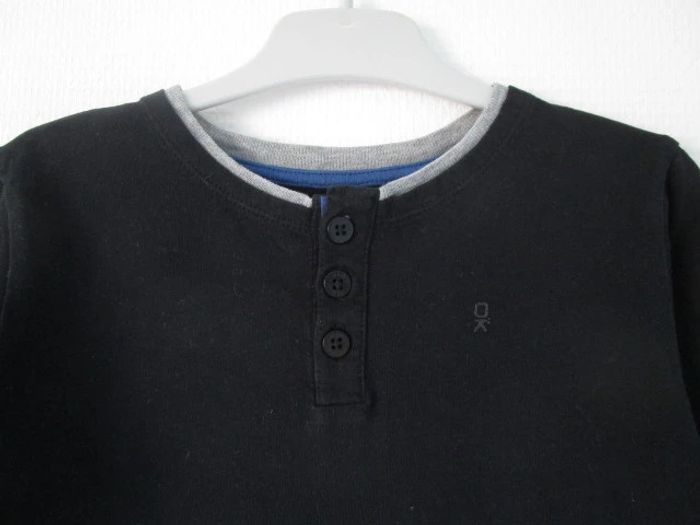 T-shirt noir Okaïdi 5 ans TBE - photo numéro 3