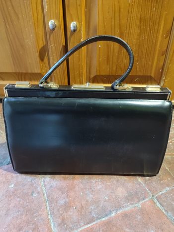 Sac a main cuir noir