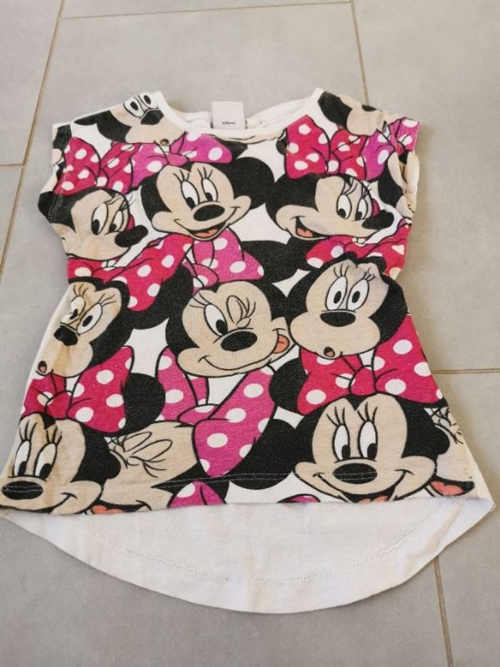Tee-shirt manche courte Minie 4 ans