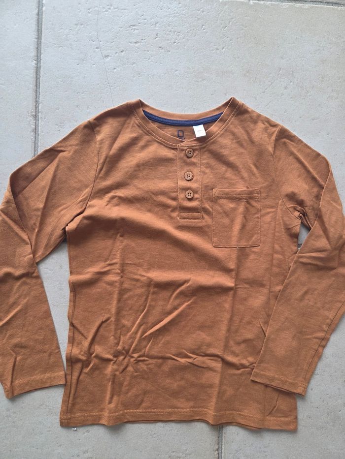 T shirt manche longue okaidi 10 ans