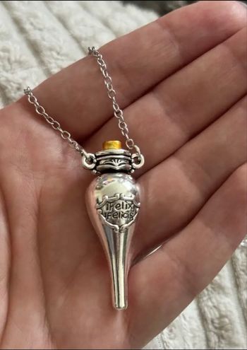 Fiole de chance liquide Neuve Harry Potter Félix Felicis couleur argenté