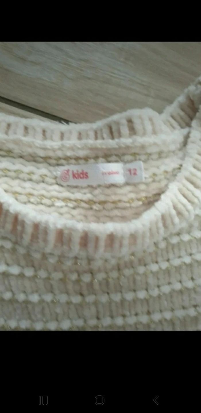 Pull fille tout doux 12 ans - photo numéro 3