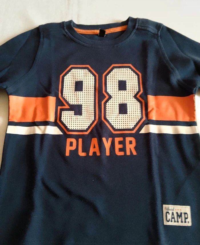 Tee-shirt garçon manches longues player - photo numéro 2