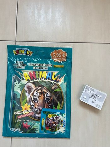 Lot complet panini animaux 
