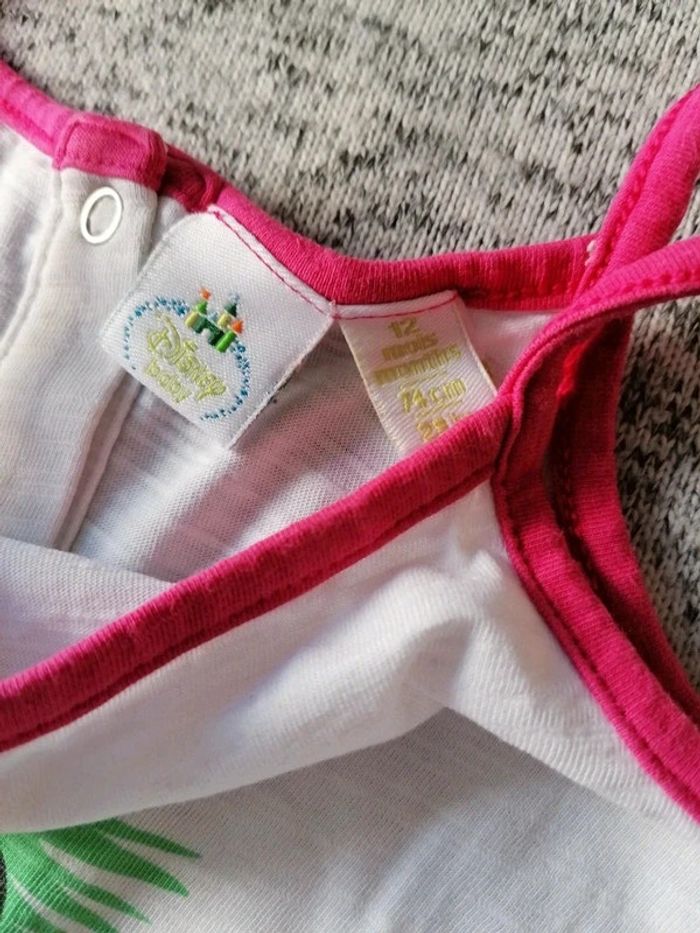Ensemble leggings et débardeur minnie taille 12 mois - photo numéro 4