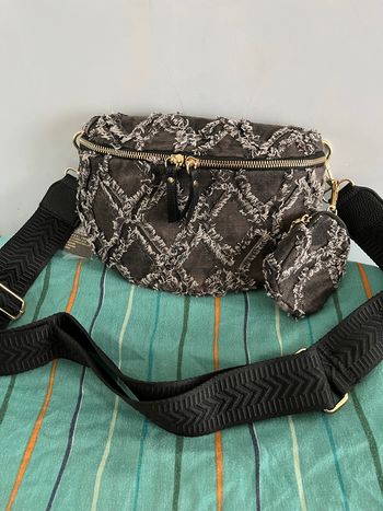 Sac banane noir 