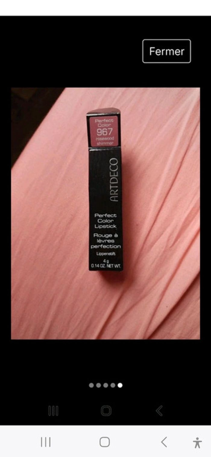 Rouge à lèvres perfection.  Nocibe