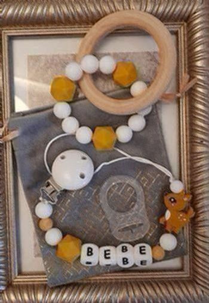 Ensemble Attache tétine et anneau de dentition - photo numéro 3