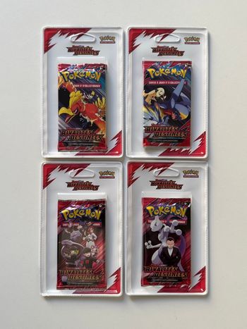 Pokémon Art Set Blister Rivalités Destinées avec opercule FR (EV10)