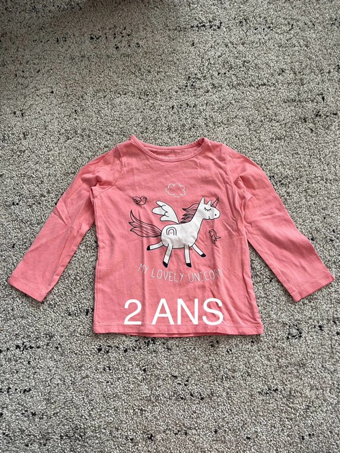 T-shirt fille 24 mois