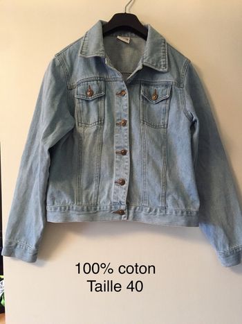 Veste en jeans Taille 40