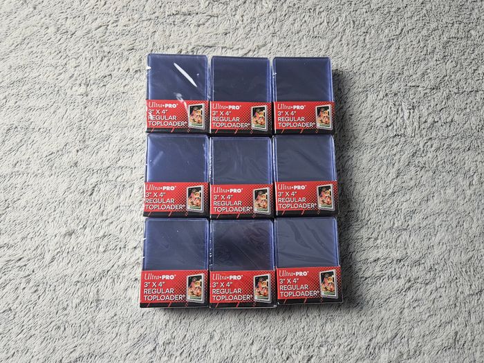 Ultra Pro- 225 Toploader - Protèges cartes rigides transparents