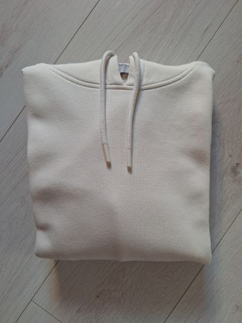 Sweat à capuche blanc/crème La Halle