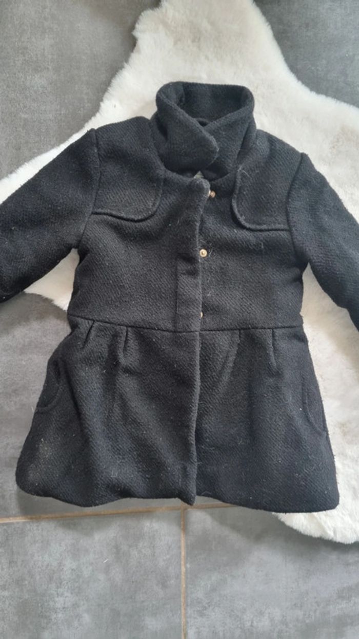 Manteau vertBaudet noir 4 ans 104 cm