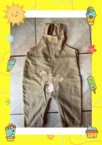 Salopette beige les petits câlins
