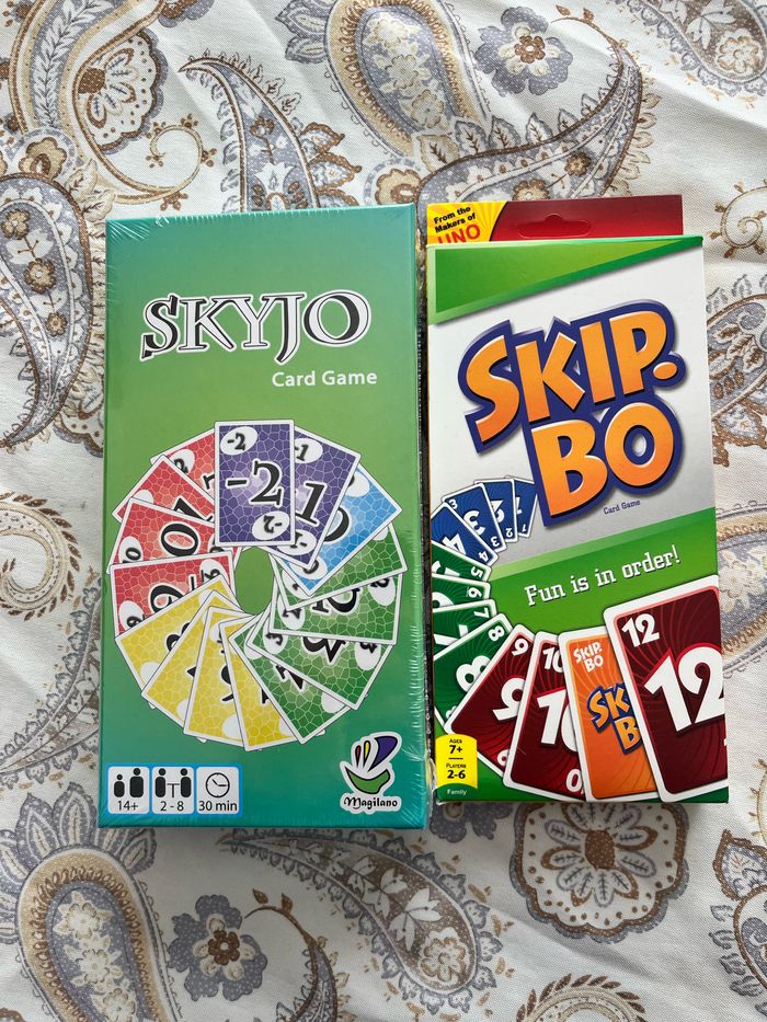 Skyjo et Skip-Bo neuf