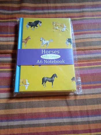 Notebook A6 horses