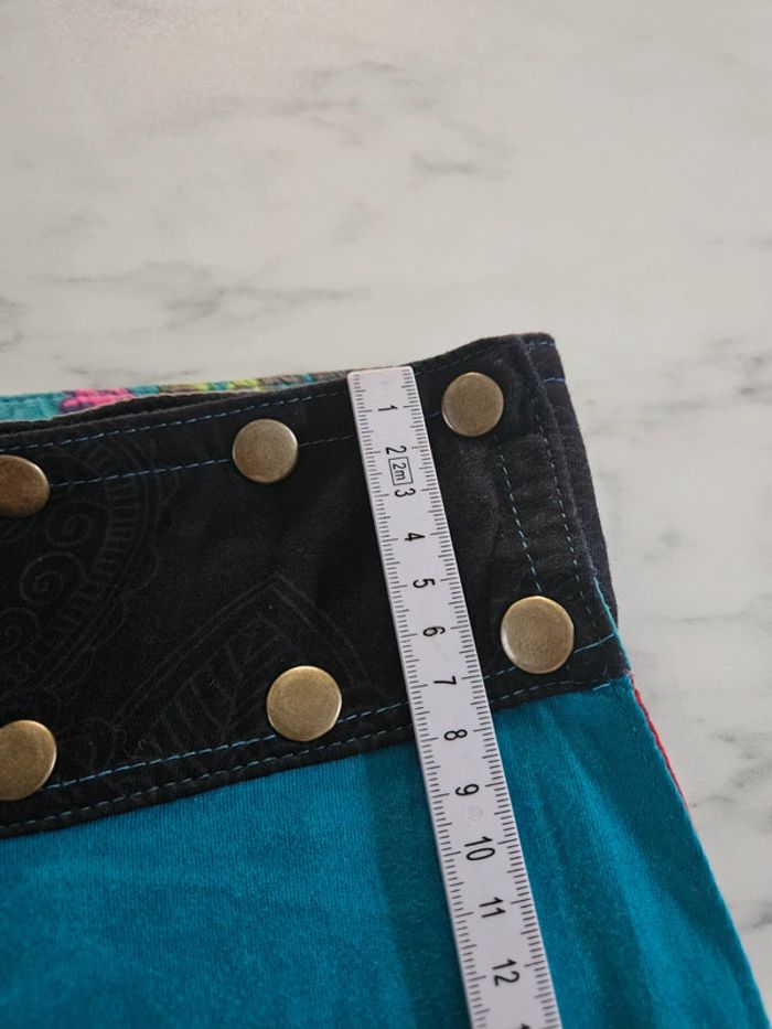 Jupe porte feuille réversible multicolore taille unique - photo numéro 14
