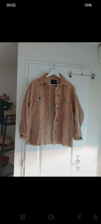 Veste original femme velours XS zara
