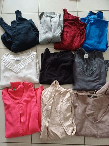 Lot pulls/gilets taille 36