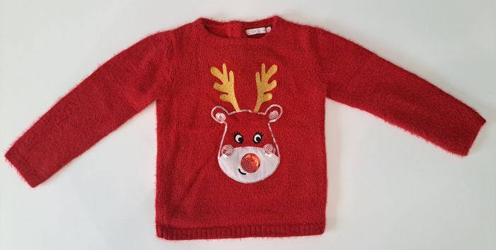 Joli pull de Noël fille 3 ans TBE - photo numéro 5