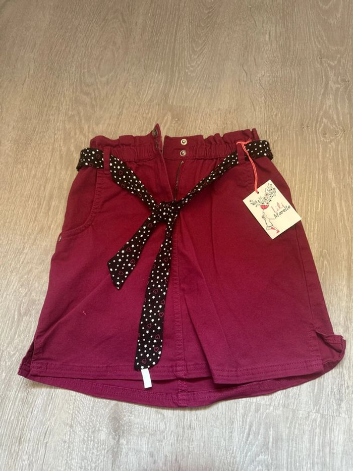 Jupe fille 10 ans Lili marelle