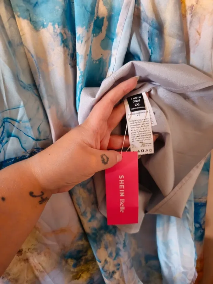 Robe effet soie shein - photo numéro 7