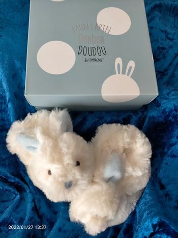 Chausson bébé naissance garçon