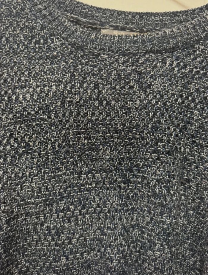 Pull bleu brillant en bon état taille m - photo numéro 2