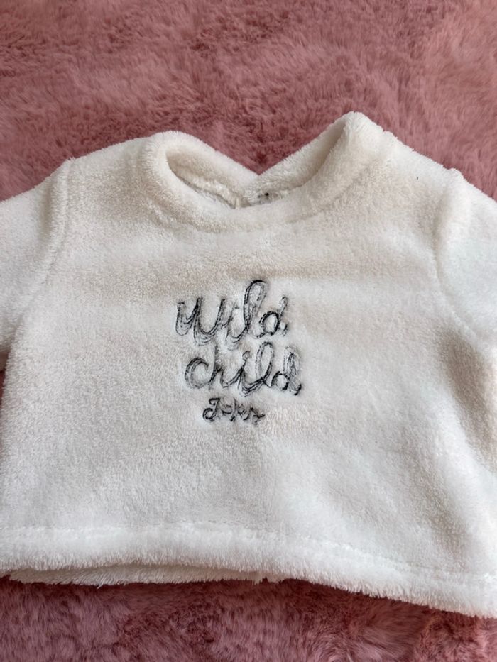 Petit pull IKKS tout doux bebe 6 mois - photo numéro 2