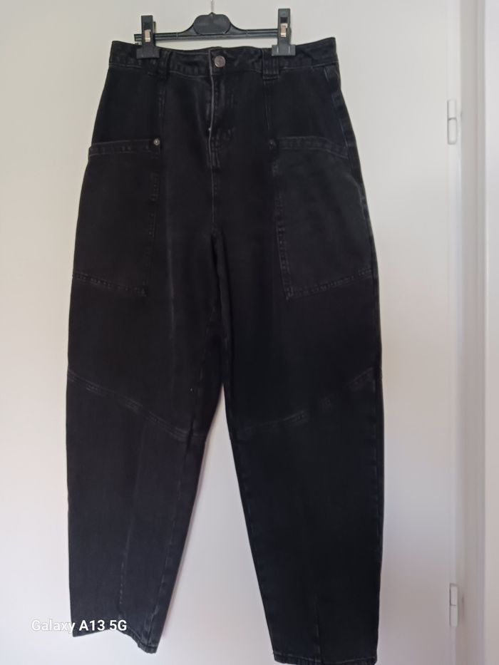 Pantalon noire large - photo numéro 2