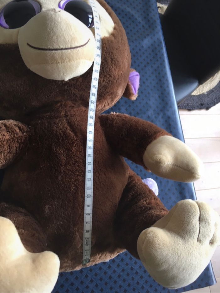 Grande peluche singe - photo numéro 3