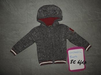 gilet orchestra taille 8 ans