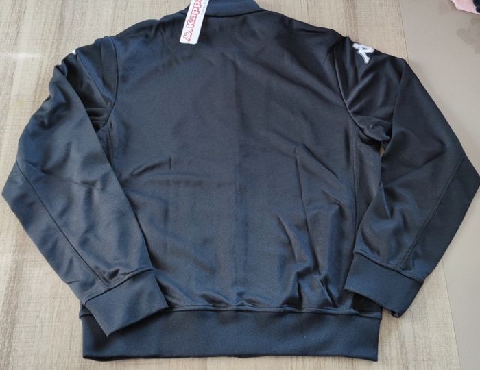 Veste à manches longues pour homme taille M marque kappa couleur noir - photo numéro 6