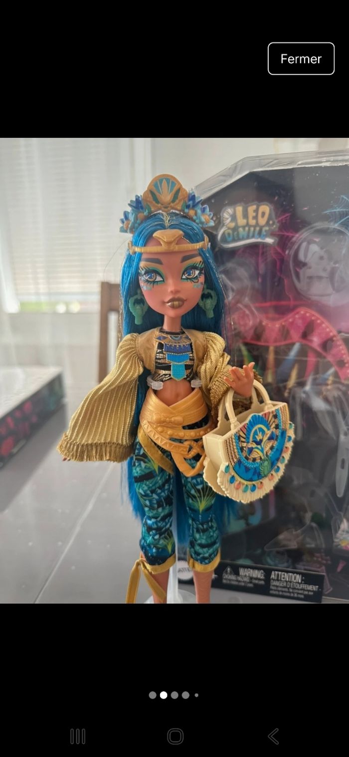 Monster high monster fest cleo - photo numéro 2