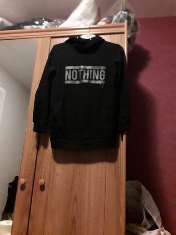 Sweat à  capuche noir