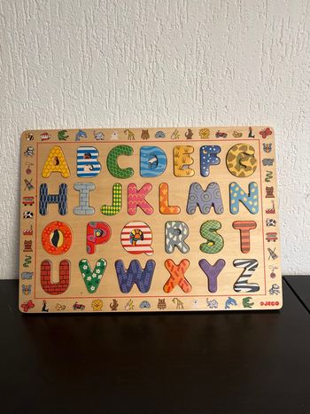 Puzzle Aphabet en bois