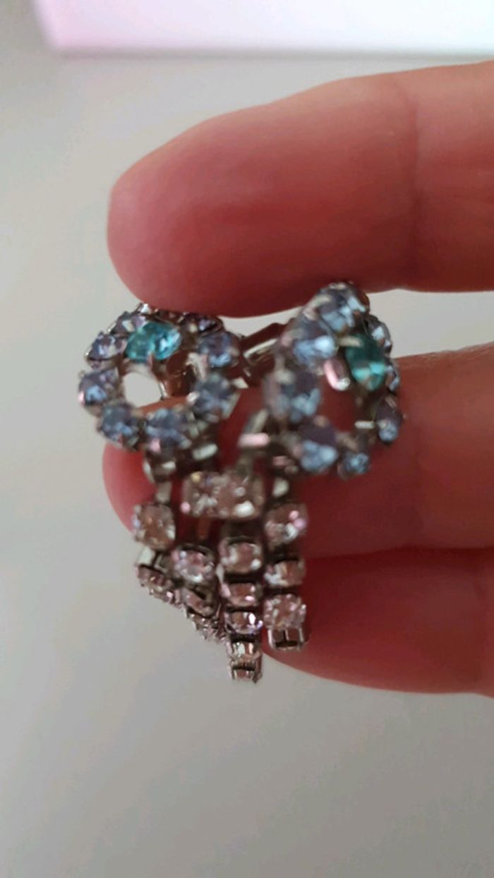 Lot de boucles d'oreilles vintage. - photo numéro 6