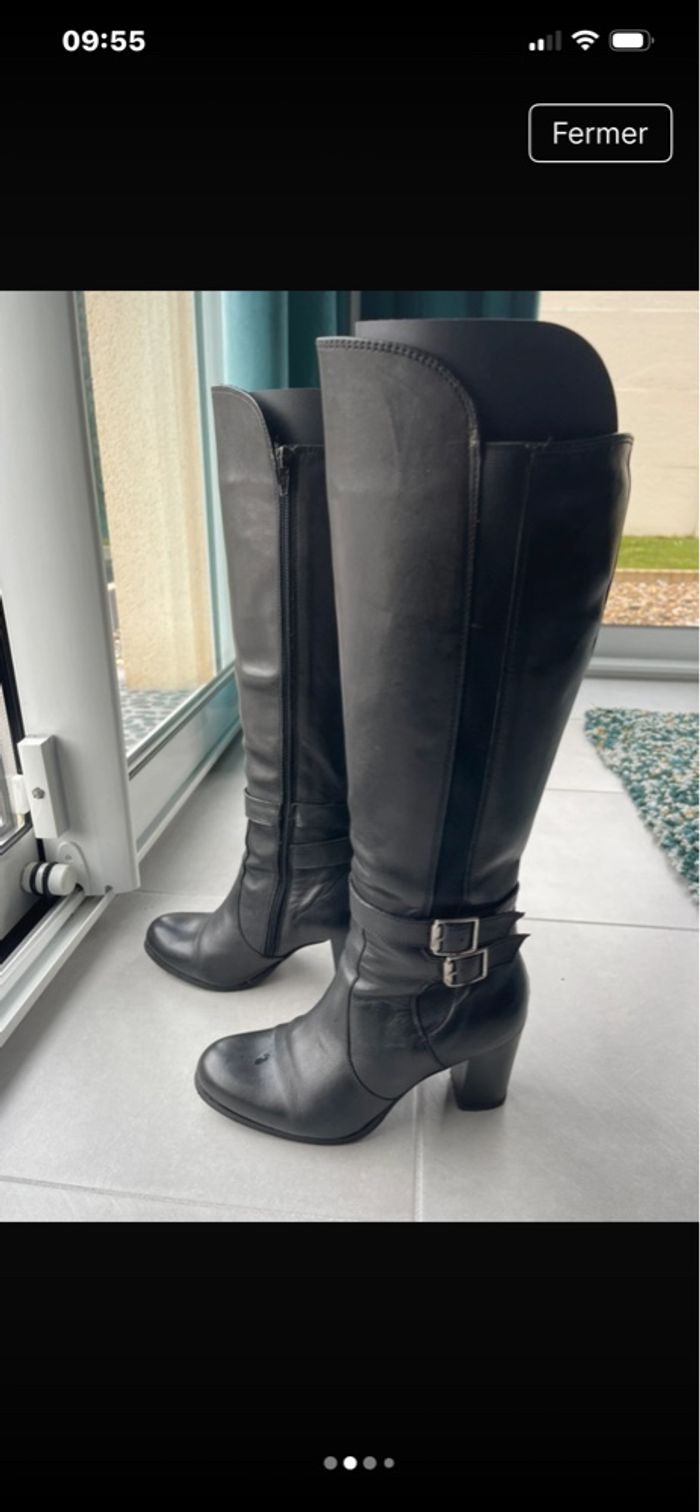 Bottes cuir