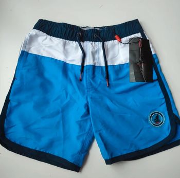 Short de bain neuf bleu taille 7/8 ans Kangol original