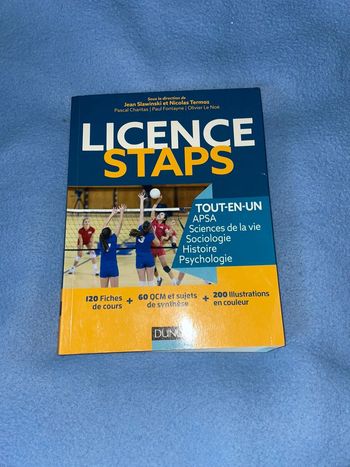 Livre Licence STAPS