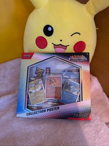 Pokémon coffret poster Évolutions Prismatiques EV8.5 FR 🇫🇷 neuf et scellé